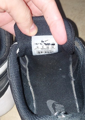 Siyah Bağcıklı Nike Erkek spor Ayakkabı - Görsel 8