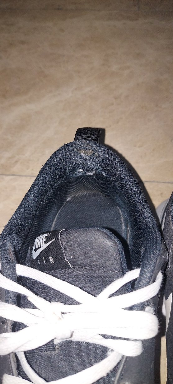 Siyah Bağcıklı Nike Erkek spor Ayakkabı - Görsel 4