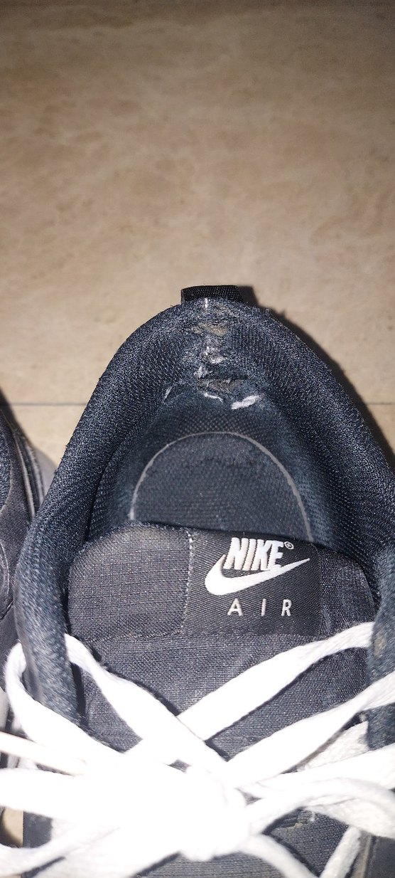 Siyah Bağcıklı Nike Erkek spor Ayakkabı - Görsel 5