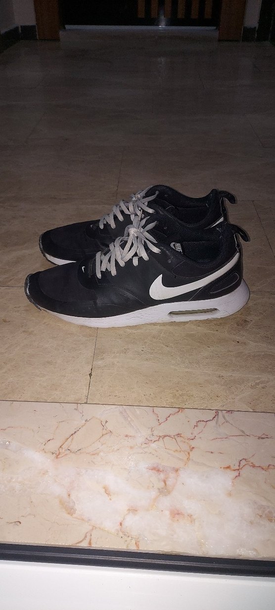 Siyah Bağcıklı Nike Erkek spor Ayakkabı - Görsel 2