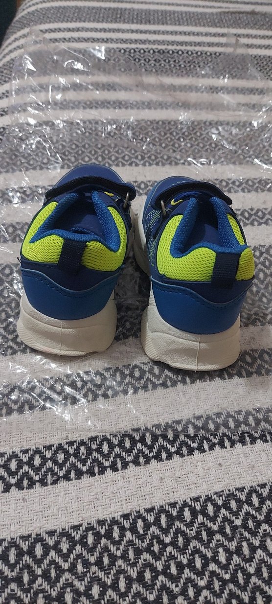 Erkek Çocuk Mavi Bağcıksız Spor Ayakkabı - Görsel 2