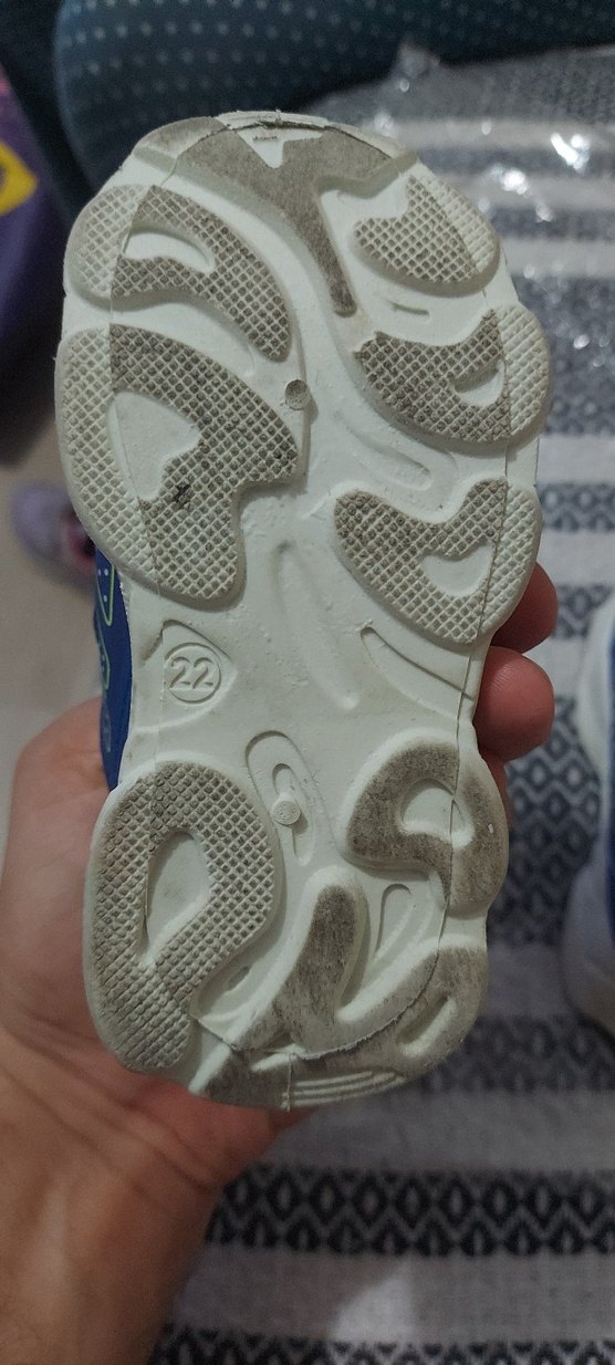 Erkek Çocuk Mavi Bağcıksız Spor Ayakkabı - Görsel 3