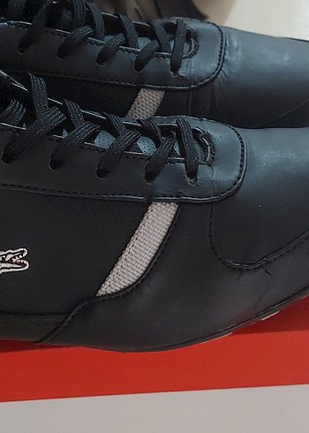 Lacoste Siyah Bağcıklı Kadın Spor Ayakkabısı - Görsel 4