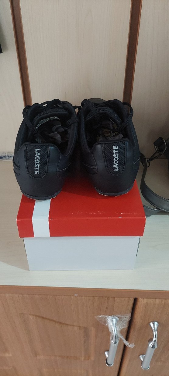 Lacoste Siyah Bağcıklı Kadın Spor Ayakkabısı - Görsel 2