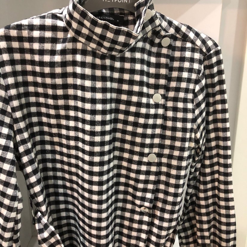 #TRENDYOL S M BEDENE yaka detaylı İki kol arası 48 boy 89 - Görsel 4