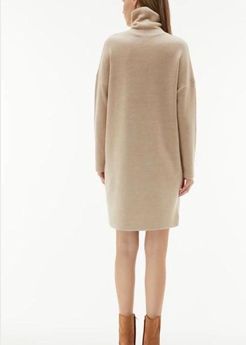 #MUDO COLLECTION M L BEDENE VİSKOS TAŞ RENGİ - Görsel 2