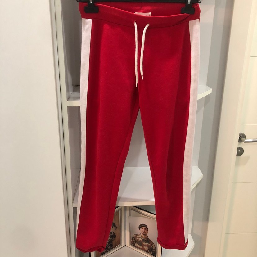 #DEFACTO S M BEDENE BEYAZ ŞERİTLİ bel 38 boy 90 - Görsel 5