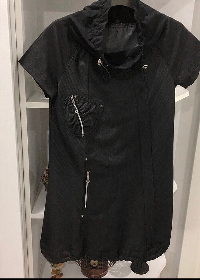 #Y-LODON  FÜME S M BEDENE LİKRALI  FERMUR CEP - Görsel 2