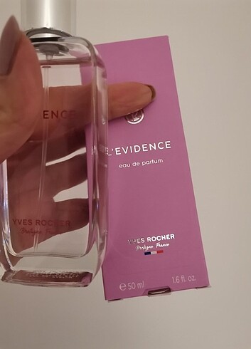  Beden Renk Yves Rocher L'evidence 50 ml (marka notaları şeftali, manolya, p