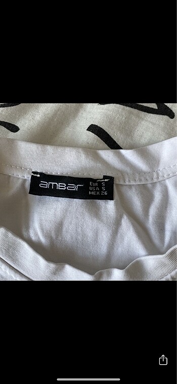 Diğer Ambar tshirt crop