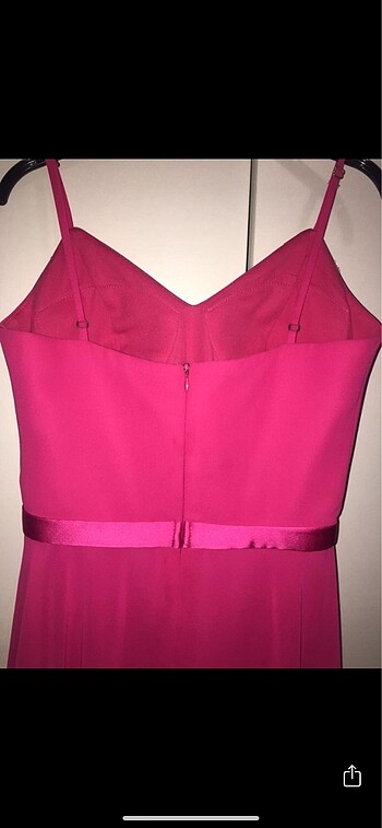 xs Beden pembe Renk Pierre cardin şık elbise
