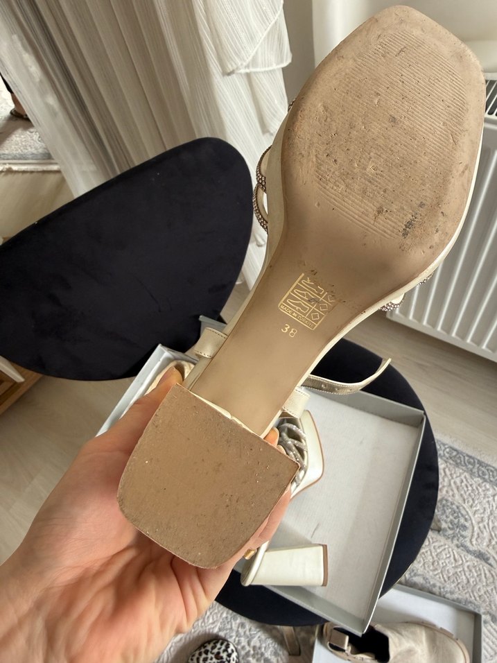 Dantel İşlemeli Bohem Platform Kadın Spor Ayakkabı - Görsel 4