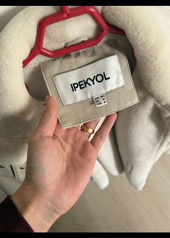 IPEKYOL Kürklü Kısa mont - Görsel 2