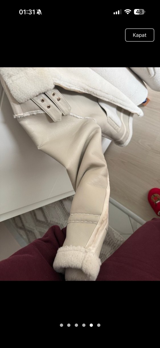 IPEKYOL Kürklü Kısa mont - Görsel 3