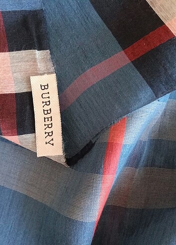 Beden mavi Renk Burberry Şal