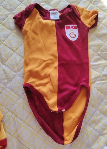 Kısa Kollu Bebek Body,galatasaray - Görsel 2