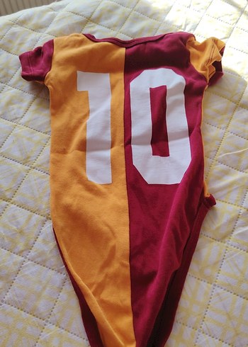 Kısa Kollu Bebek Body,galatasaray - Görsel 4