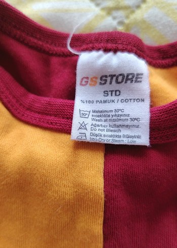 Kısa Kollu Bebek Body,galatasaray - Görsel 3