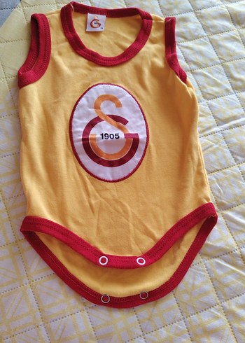 Sarı Erkek Bebek Kolsuz Body - Görsel 3