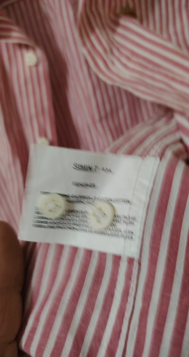 Düğmeli Pembe Pamuklu çocuk Gömlek - Görsel 3