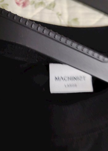 Erkek Siyah Baskılı Pamuklu Tişört - Görsel 4