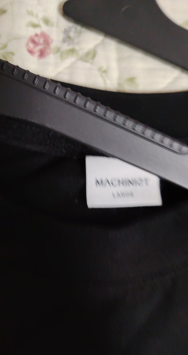 Erkek Siyah Baskılı Pamuklu Tişört - Görsel 4