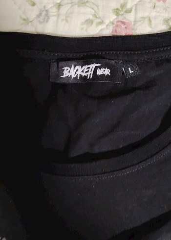 Erkek Siyah Baskılı Kısa Kollu Tişört - Görsel 3