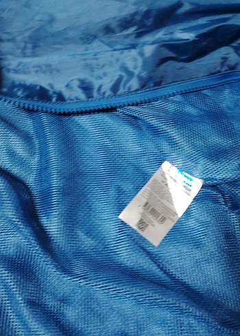 Mavi Erkek Fermuarlı Yağmurluk - Görsel 4