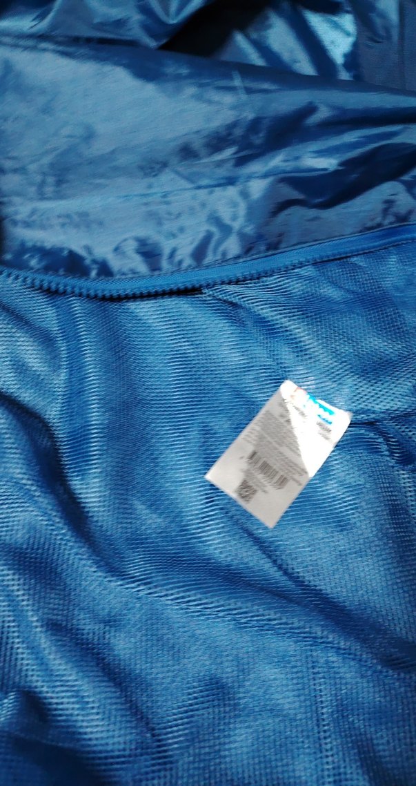 Mavi Erkek Fermuarlı Yağmurluk - Görsel 4