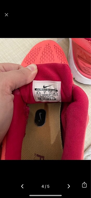 41 Beden Nike ayakkabı