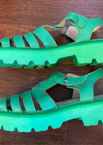 Rotem 37 Numara Kadın Deri Sandalet - Görsel 3