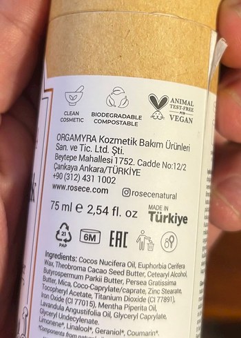 Rosece No 74 Glow Balm Stick Bronze - Görsel 2