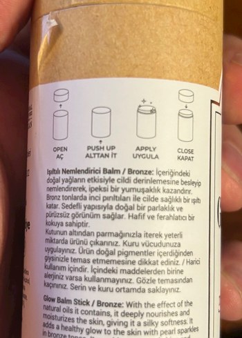 Rosece No 74 Glow Balm Stick Bronze - Görsel 3