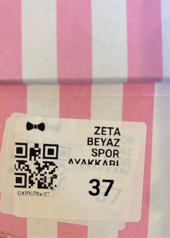 Zeta Beyaz Kadın Deri Spor Ayakkabı - Görsel 7