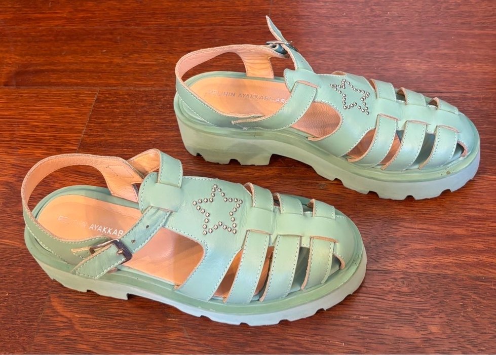 Rotem 37 Numara Kadın Deri Sandalet - Görsel 2