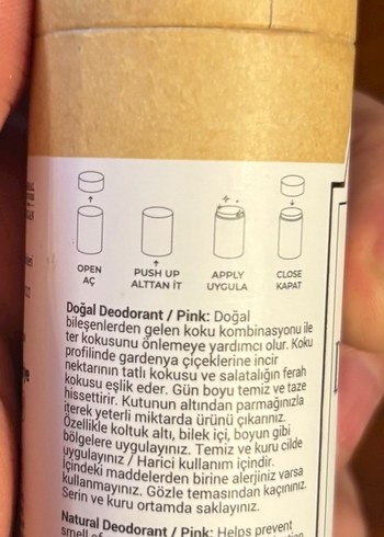 Rosece No 64 Deo Balm Stick Pink - Görsel 3