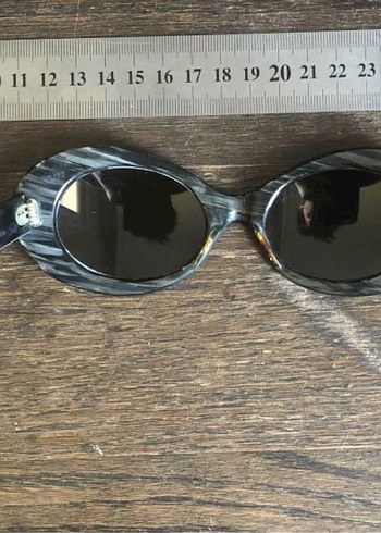 Gri Vintage Kadın Gözlüğü - Görsel 2