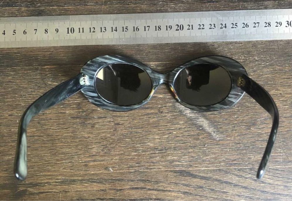 Gri Vintage Kadın Gözlüğü - Görsel 2