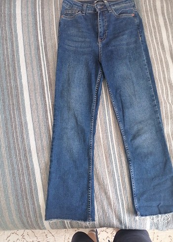 Mavi Kadın Denim Midi Boy Jean