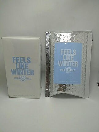 Zara Feels Like Winter 30 ML Parfüm + 120 ML Yedek
