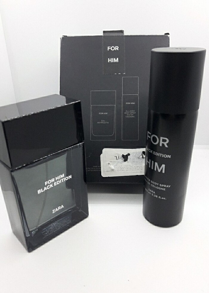 ZARA FOR HIM BLACK EDITION SET - Görsel 4