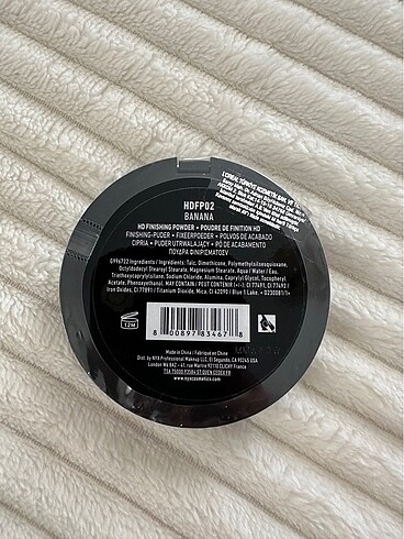 NYX Nyx banana pudra