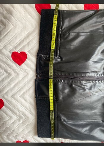 Siyah Deri Biker Ceket - Görsel 5