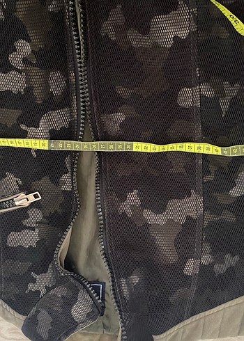 Erkek Kamuflaj  Biker Ceket - Görsel 7