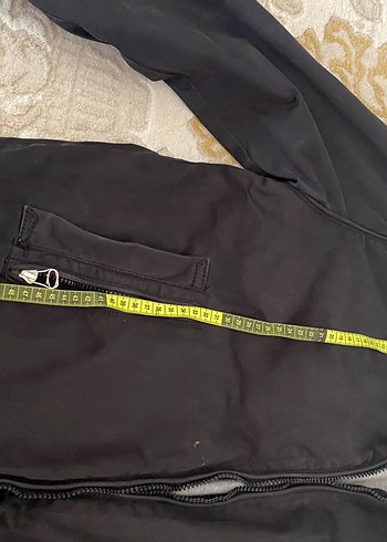 Siyah Fermuarlı Erkek Ceket - Görsel 6