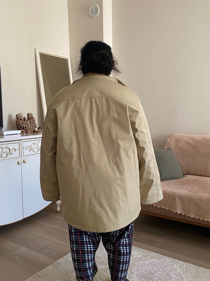 Büyük beden erkek mont - Görsel 2