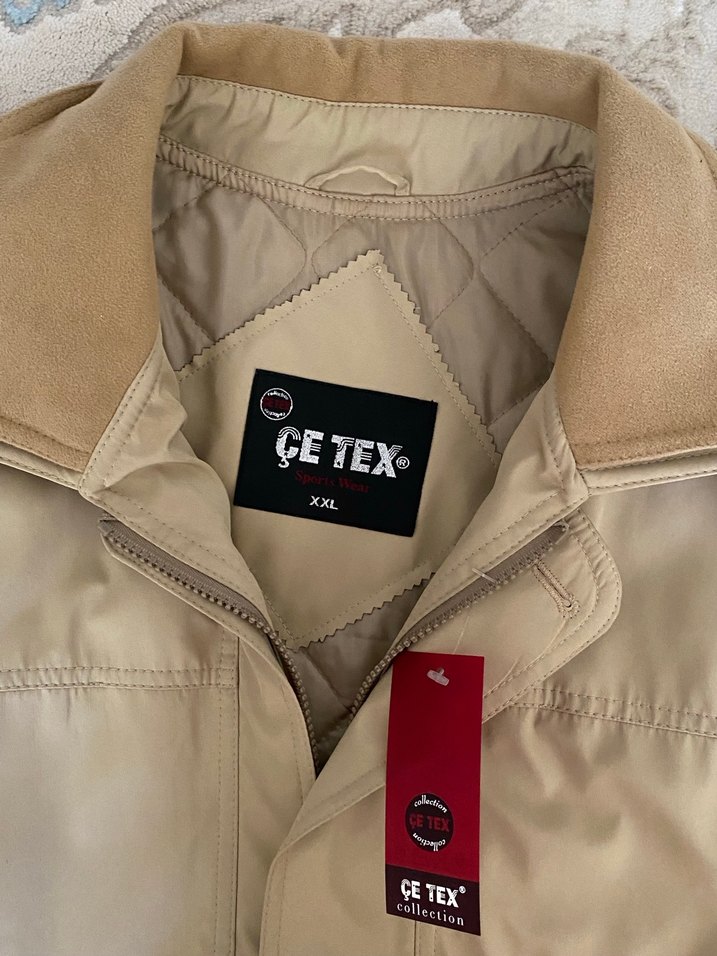 Büyük beden erkek mont - Görsel 5