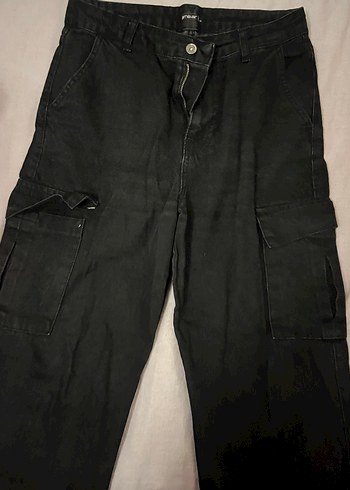 29 Beden Siyah Kargo pantolon