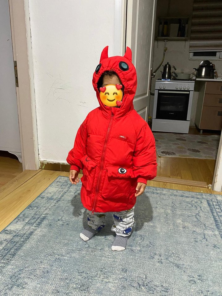 kıç çocuk mont - Görsel 4