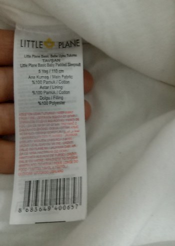 bebek uyku tulumu - Görsel 2